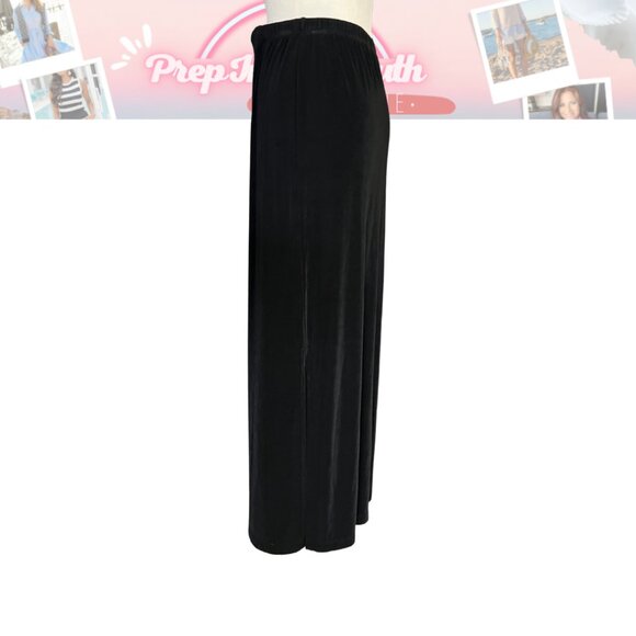 Travelers™ Side-Slit Maxi Skirt Black Size: 1 (Medium) - Picture 8 of 13